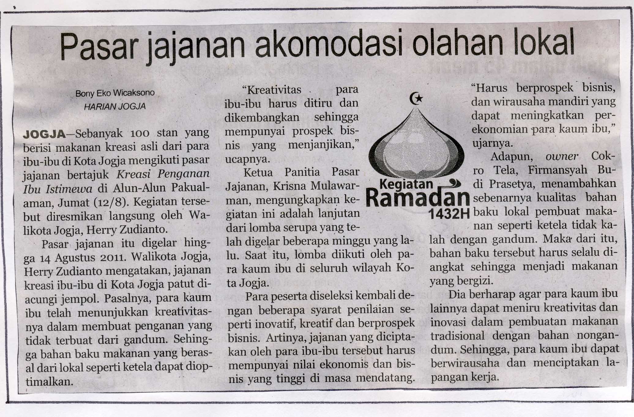 Kliping jogja terbaru